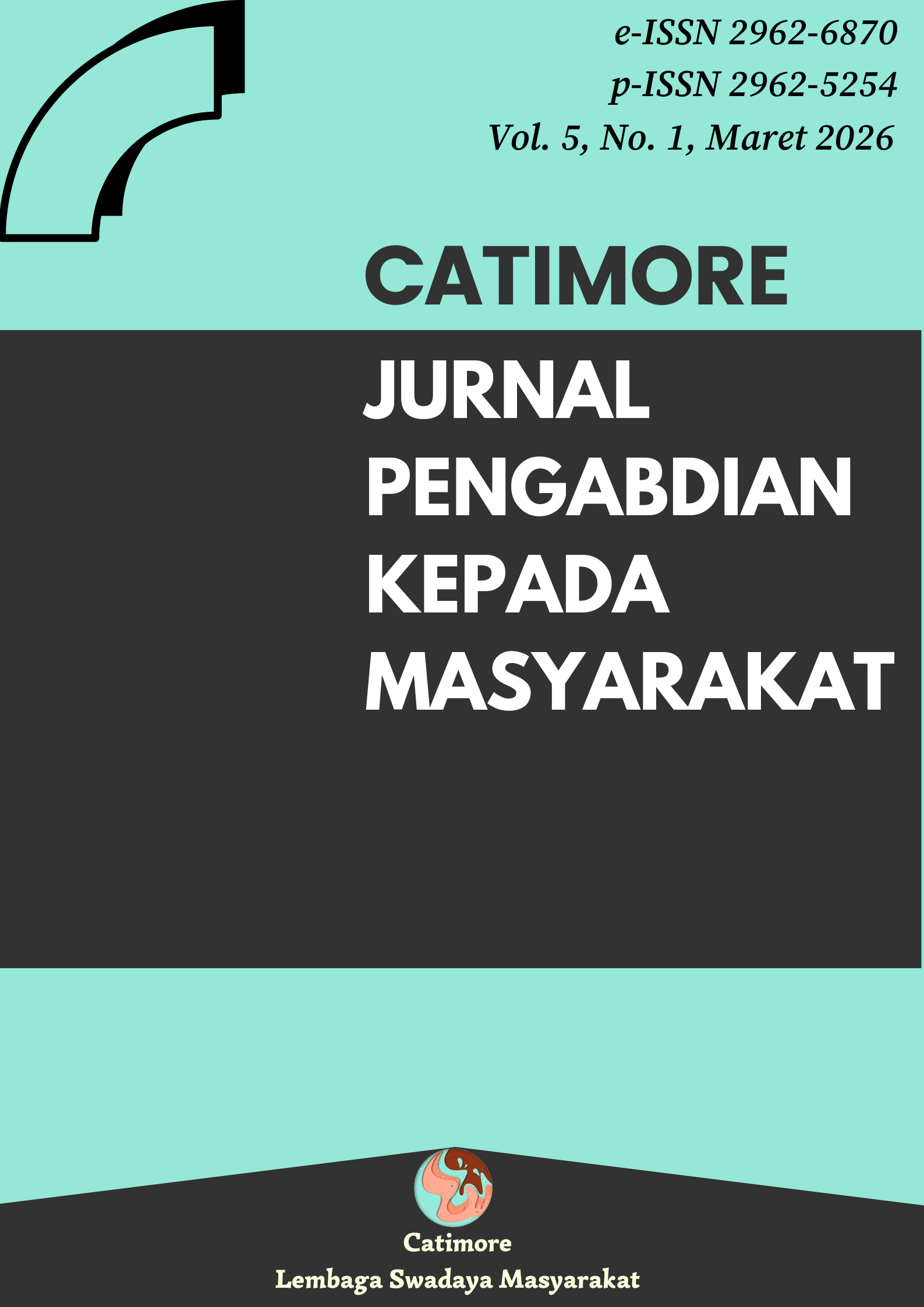 					Lihat Vol 5 No 1 (2026): Catimore: Jurnal Pengabdian kepada Masyarakat
				